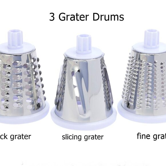 New Kitchen HQ Special Edition Marble Speed Drum Grater - Picture 2 of 2